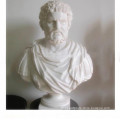 Carved Roman Emperor Caracalla Marble Bust
